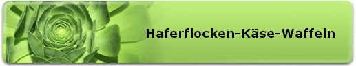 Haferflocken-Kse-Waffeln